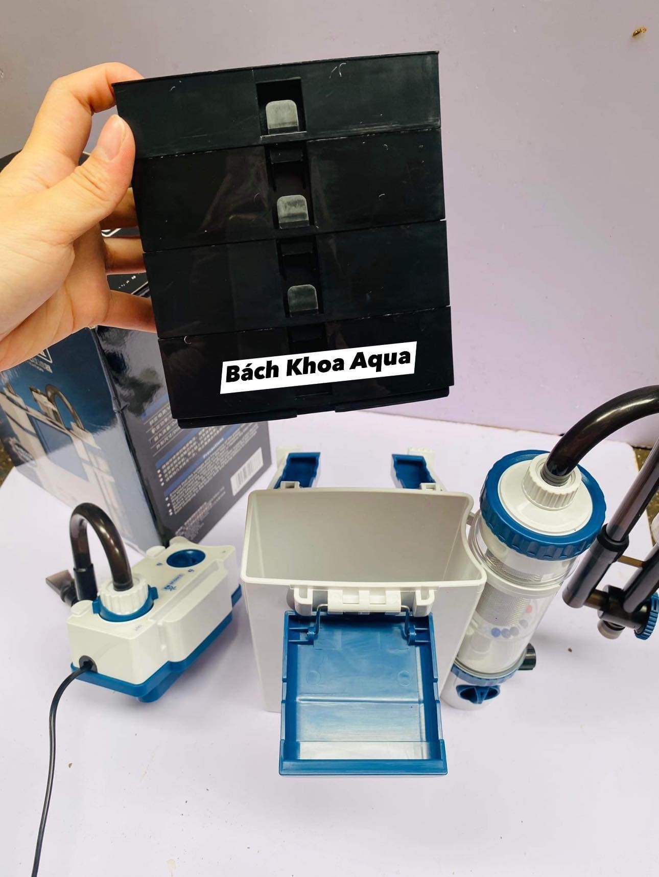 Lọc treo Sunsun YBF-500 có xả đáy thông minh cho bể cá